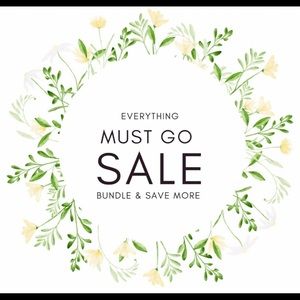 Everything must go! Make me a reasonable offer!